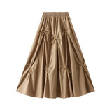 Dress 2025 New Women's Summer High-Waisted A-Character Half-Dress High-Sense Temperament Is Thin And Herobella Skirt