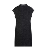 New Stretch Slim Sleeveless Knitted Short Dress