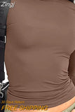 Women's Basic Long Sleeve Crop Top Solid Color Crew Neck Cozy Stretchy Slim Fitted Cropped T Shirts Pullover