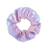 Pcs/lot Women Glitter Scrunchies Colorful Elastic Hair Rope For Girls Ponytail Holder Hair Bands Headwear Hair Accessories