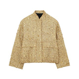 Version Of The New Autumn Series Of Beads Decorated With Loose Woolen Jackets