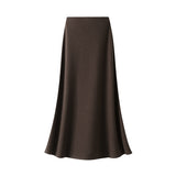 Autumn And Winter New Glutinous Rice Skirt Half Dress Women Autumn And Winter High-Waist A Long Skirt Pendant Half Skirt Umbrella Skirt