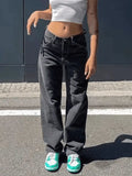 Light Wash Denim Boyfriend Jeans- Outfit