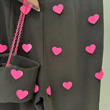2025 New Star Fashion Heart Shaped Liange带 Vest Pants Set