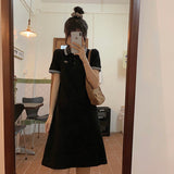 dress summer 2022 new slim POLO collar short-sleeved chic white casual T-shirt skirt ins tide bodycon