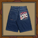 Baggy Denim Shorts Harajuku Y2K Jeans Hip-Hop Vintage Summer