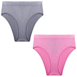 Seamless Women's Panties Plus Size Underwear Women Briefs Lingeries Cotton Mid-Rise Underpants Panty