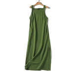 New Spring Holiday Style Forked Suspender Dress