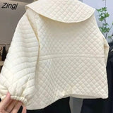 Women Tender Fall Winter Chic Harajuku Elegant Slim Outwear Solid Feminino Simple Hot Sale New Arrival Student 2023