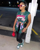 Women's Modal Solid Color Printing Round Neck Fashion Wear