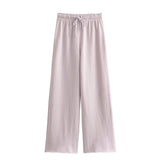 New Flannelette Sweater 8417801 Elastic Waist Trousers