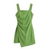 New Spring Style Retro Dress With A Skinny