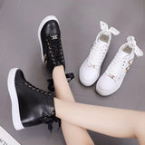 Shoes Fall Korean Version Of Korean High School Girls' Shoes Fashionable Girls' Heightened Students' Sports And Leisure Women's Board