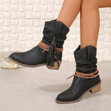 Zingj Size Short Boots 2023 Autumn And Winter New Thick Heels, High Heels, Heels, Heels And