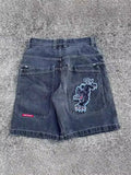 Baggy Denim Shorts Harajuku Y2K Jeans Hip-Hop Vintage Summer