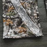 Sales Of 2024 New Summer Branch Camouflage Watercolor Tree Stripes Elastic Waist Straight Wide Leg