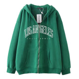 Style Lazy Cardigan Hoodie 2024 Spring And Autumn Oversize Zipper Jacket Couple
