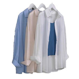 Shudderless Sun-Drinking Shirt Woman Summer Breathable Shirt Cover With A Thin Shirt Coat Outside The