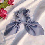 Women Rabbit Ear Hair Scrunchie Vintage Knot Elastic Hair Band Girl Ponytail Holder Hair Ring Rope Fashion Hair