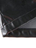 PU Leather Casual Blazer Jacket- Outfit