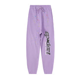 Printed High Street Couple Loose Hooded Sweater Leisure Trousers Sports