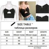 SUCHCUTE Gothic Bandage Women Tank Tops Vintage Lace Patchwork Female Crop Top Streetwear Backless Party Outfits 2022