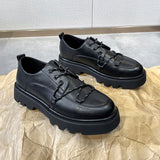 Zingj Men's Shoes Summer Thin Breathable Business Casual Shoes British Fashion Versatile Leather Shoes