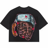 Y2K T-Shirt, Men's Wear, Women's Wear, Vintage Hip-Hop Graffiti, Graphics Printing Street Clothes, Oversized