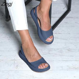 Zingj Women Sandals Flops Fashion Rome Slip-On Breathable Non-slip Shoes Woman Slides Solid Casual Female 2023 Dropshipping 211-0-Outfit