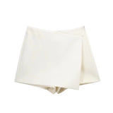 And Winter New Multicolor Asymmetrical Fashion Style Women's Trendy Skirt