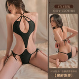 Zingj Sex Underwear Sexy Hot Hollow Out Lace Onesie Two Dimensional Yuan Role Uniform Large Size Pajamas