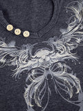 sleeve crop top with