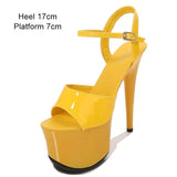 2022 New Brand Women Sandals Summer Shoes Sexy Thick High Heels Platform Dress Party Wedding Shoes Woman Pumps Stripper