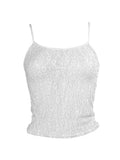 All Over Lace Slim Cami Top- Outfit