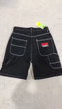 Clothing Shorts Y2K Pants Hip-Hop Alphabet Graphics Retro Baggy Jeans Shorts Men's