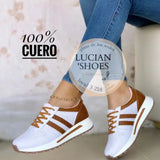 Women's Shoes 2023 Spring New Leisure Sports Shoes Women's Breathable PU Sports Shoes Fashion Student