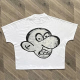 Printing Of Men's T-Shirt Blutosatire Billdog Cotton Oversized