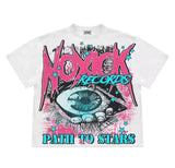 New Gothic Funny Street Trend Hip-Hop Printed High Street Casual Men's And Women's Short-Sleeved Round-Necked