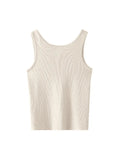 Baby Cupcake Rib Cropped Tank Top-Outfit