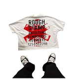 Gothic Punk Graphic Printing 0Versized T-Shirt For Men And Women Leisure