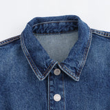 New Denim Short Fashion Jumpsuit
