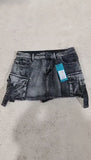 Women's Short Skirt Plus Anti-Walking Guofu Gothic Black Y2k Mini Ski Fashion