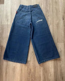 Y2K Baggy Jeans Men's Pattern Hip-Hop Street Harajuku Men's Wide-Legged