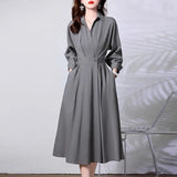100-Fold Skirt Women's Long-Term 2025 New Autumn Black Irregularly Swing Fish Tail Thin Half