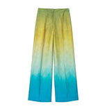 New Tie-Dye Printed Shirt 8339211 Casual Pants