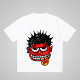 Wear Y2K Clothing T-Shirt Men's And Women's Hip-Hop Cartoon Printed T-Shirt Gothic Super Cotton Short