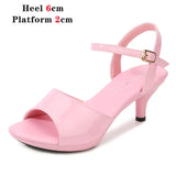 Voesnees Sandals Women Shoes Size 43 Thin Heels Summer Naked Color Peep Toe High Heels Sexy Nightclub Party Slides Heels