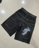 Baggy Denim Shorts Harajuku Y2K Jeans Hip-Hop Vintage Summer