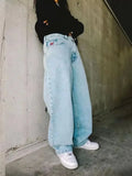 Y2K Polar Boy Jeans Hip-Hop Cartoon Pattern Loose Harajuku High Waist Wide