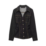 New Denim Repair Shirt 2300576 Tann Horn Trousers